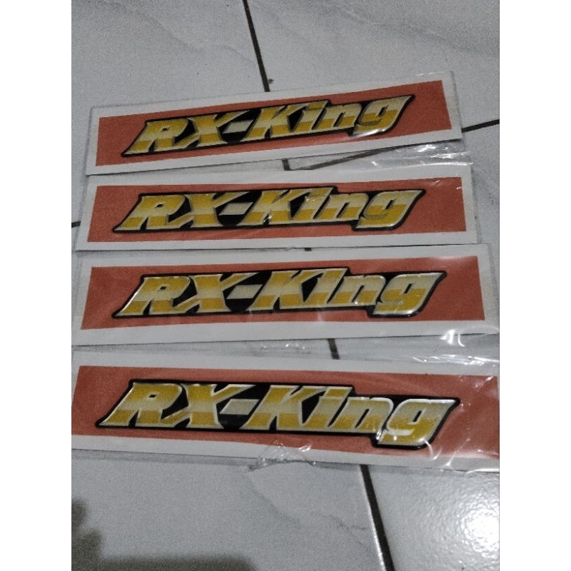 EMBLEM TANGKI STIKER TANGKI RX KING TAHUN 2001_2002 ORIGINAL LOSPEK