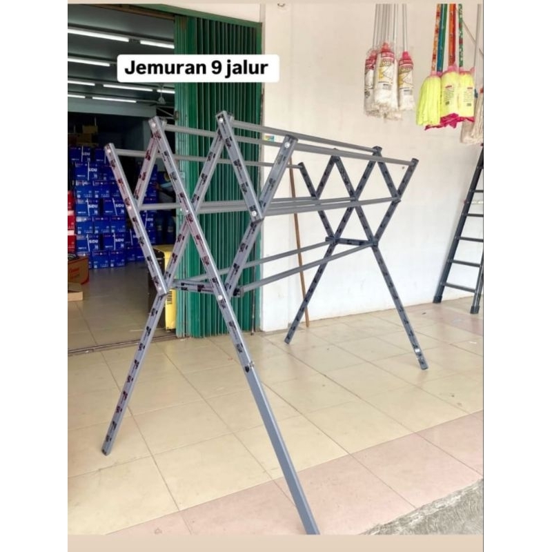 Jemuran Pakaian/ Jemuran Baju Merk Aluminium