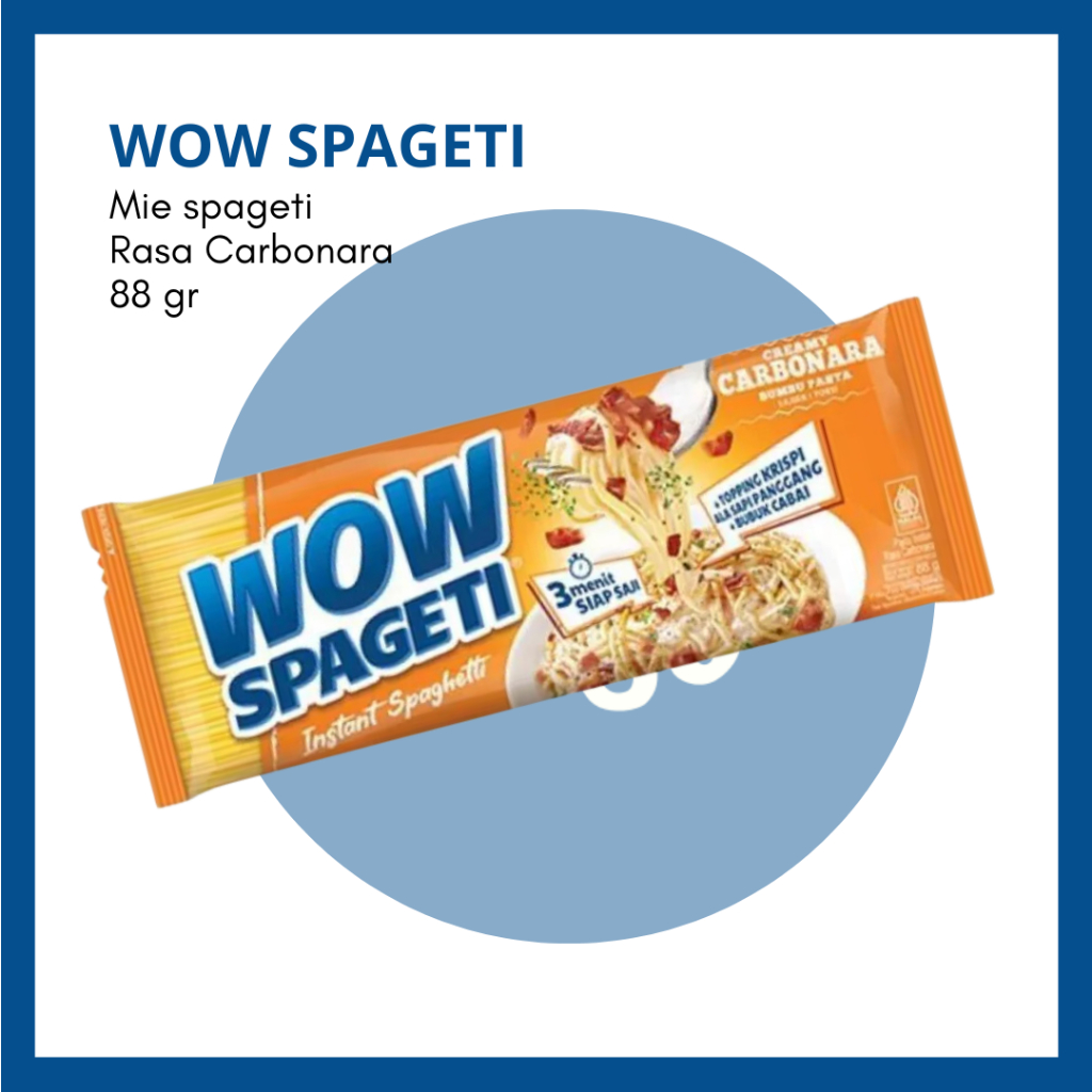 

WOW SPAGETI CREAMY CARBONARA 88GR