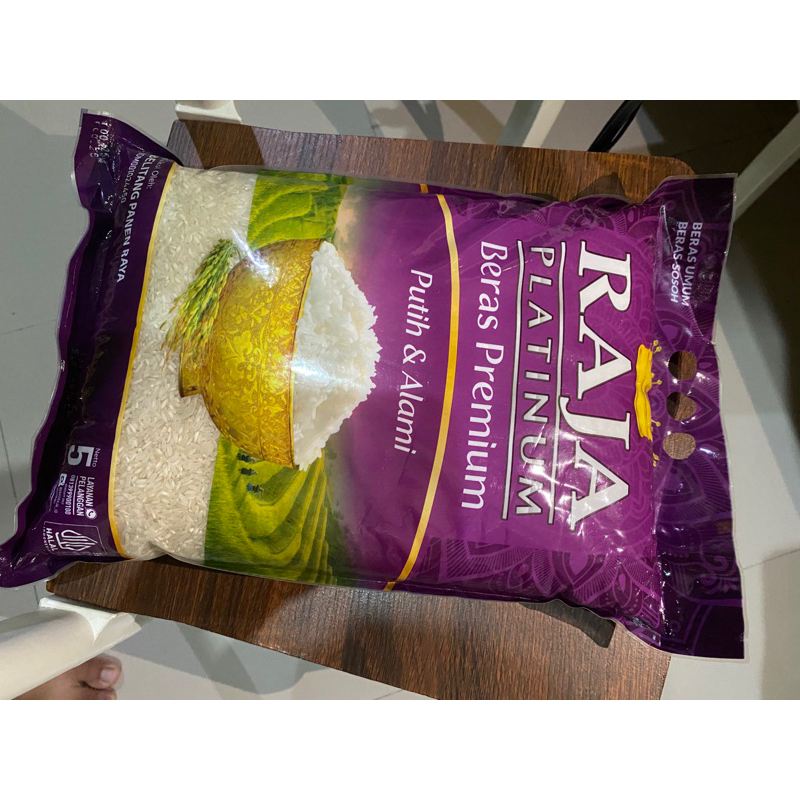 

beras raja platinum beras premium