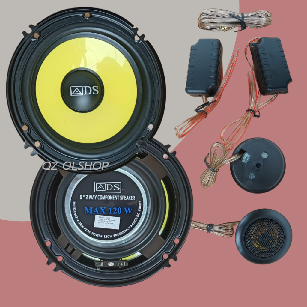 speaker ADS split 6 inch component speaker ads