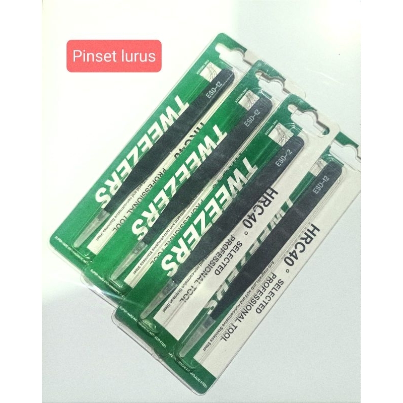 pinset lurus berkwalitas bahan tebal
