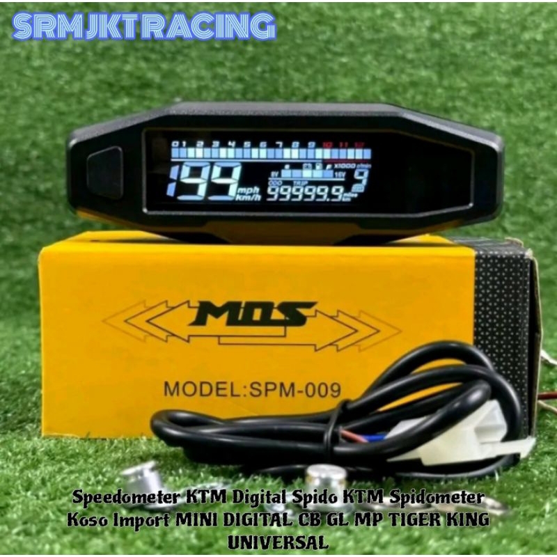 Speedometer KTM Digital Spido KTM Spidometer Koso Import MINI DIGITAL CB GL MP TIGER KING UNIVERSAL