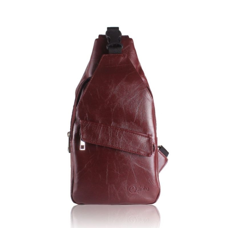 Ryota Bag Tas Pinggang Unisex Quinta Waistbag Bum Bag Serbaguna Tas Kulit Premium Anti Air