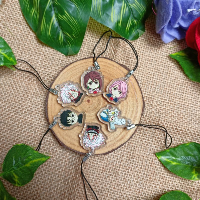 CANDIESHOP - DANDADAN Phone Strap Anime Keychain | Gantungan HP | Gantungan Kunci Anime