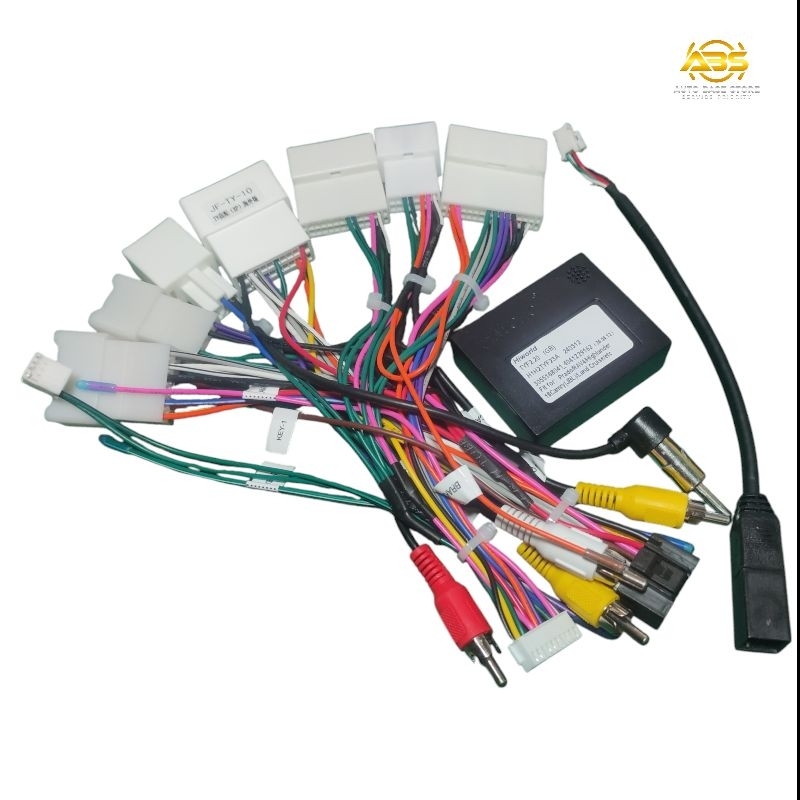Socket PNP Head Unit Android Canbus Toyota Prado RAV 4 Highlander Camry JBL Land Cruiser