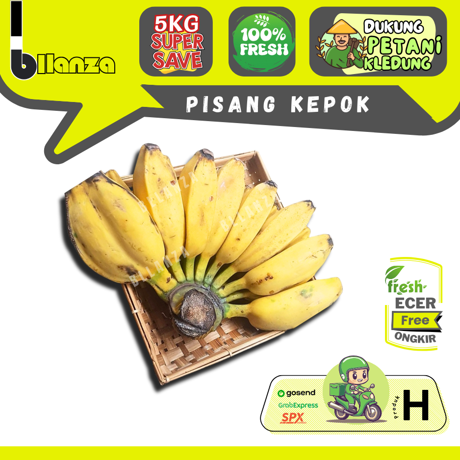 

Bllanza | Pisang Kepok Kuning L Matang / Mentah — Sahabat Makan Sayur ECER (H)