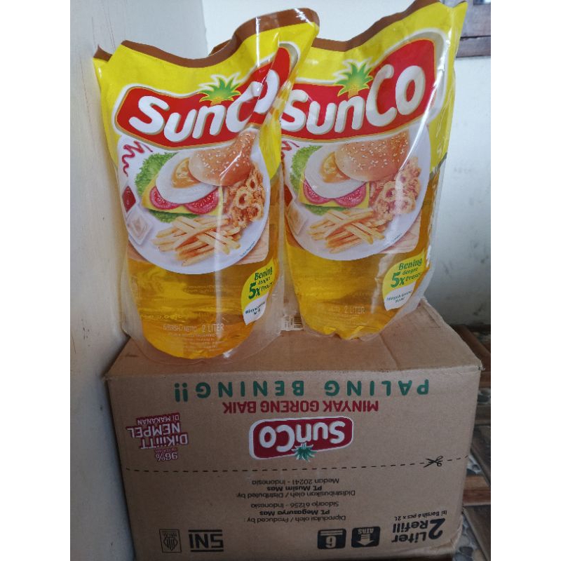 

Minyak Sunco 2L, 2 Dus