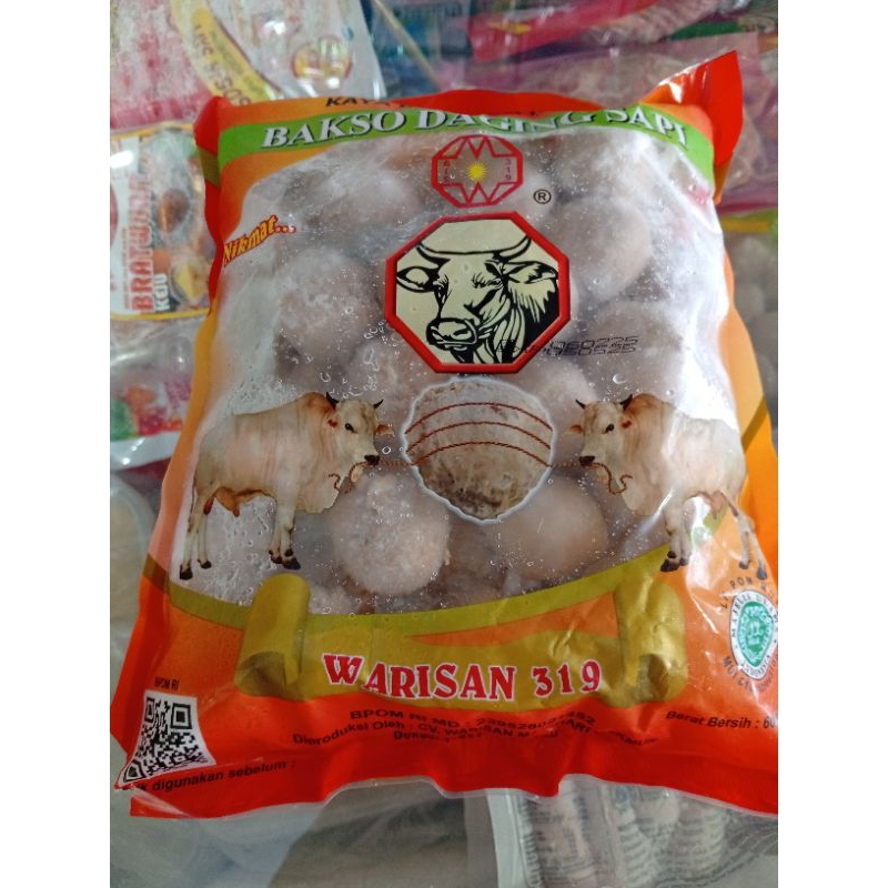 

Bakso warisan urat isi 50 butir