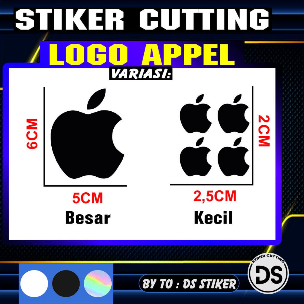 

Stiker Cutting Logo Appel