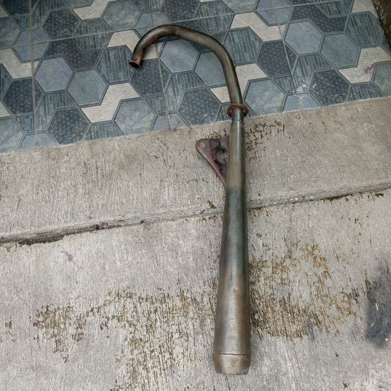 Knalpot GL100 Copotan motor NTD