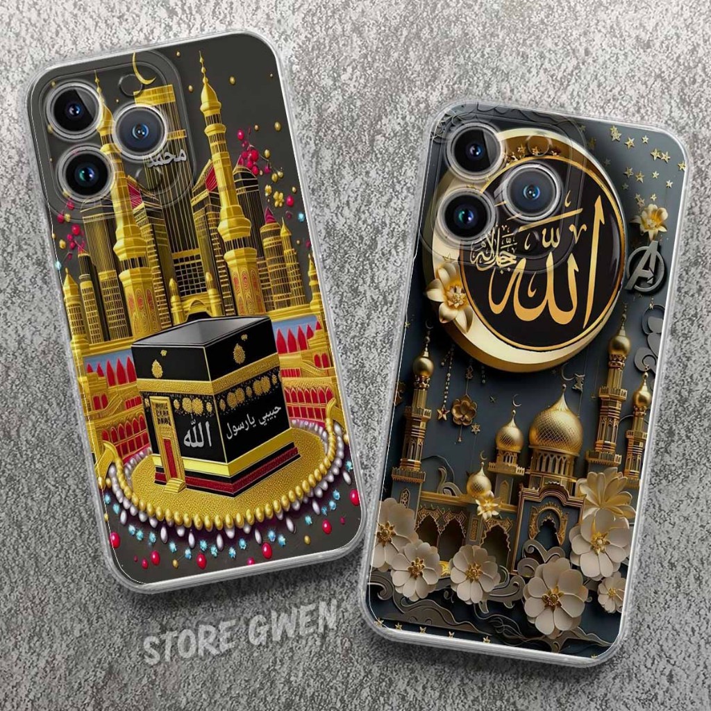 Case Softcase Iphone 13 PRO | 13 MAX | Casing Hp Iphone | Pelindung Smartphone | Motif Mekkah