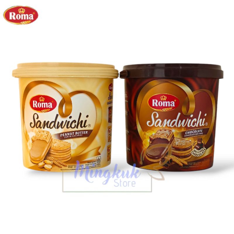 

Roma Sandwichi 300gr Ember - Roma Sandwichi Peanut Butter, Chocolate 300 gr Toples