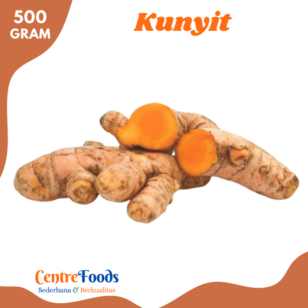 

KUNYIT Kuning- Kunyit Kunir Kuning Fresh | 500gr [ Harga Per 0,5 Kg ]