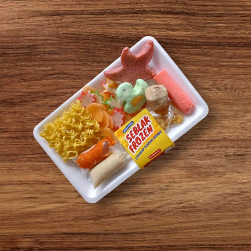 

Seblak frozen/Seblak instan/Seblak seafood/seblak komplit/seblak pedas bumbu medok (khusus instan/sameday)