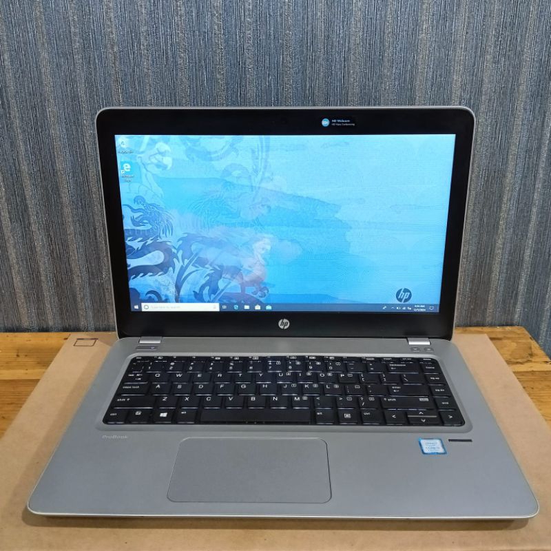 Laptop Hp Probook 440 G4, Gen 7th, #Dualvga, #Backlight, Slim, Lengkap, SilverSpesifikasi:- Procecor