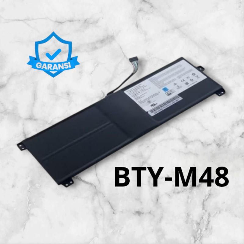 Baterai Batrai MSI Modern PS42 8RC 8RA 8RB 8MO PS42 8250U BTY-M48 4ICP