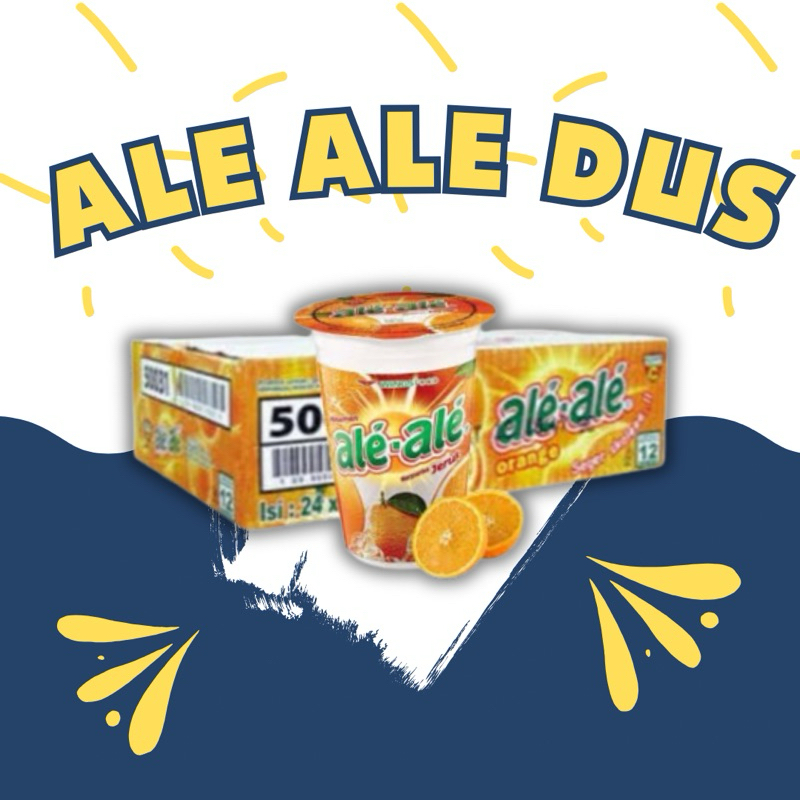 

ALE ALE GELAS DUS ISI 24 x 180 ml | MINUMAN ALE ALE