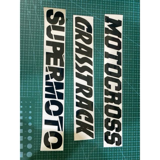 Cutting sticker Swing Arm Motocross Supermoto Dirtbike Grasstrack