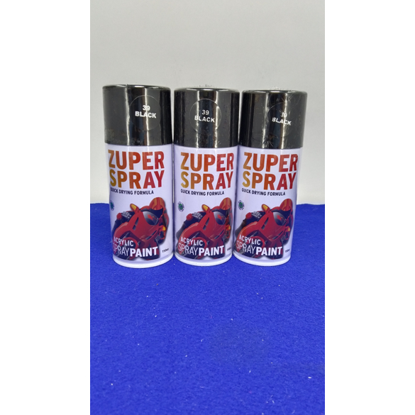 Pilok Pilox Kecil Hitam Glossy Black 150cc (39) Merek ZUPER