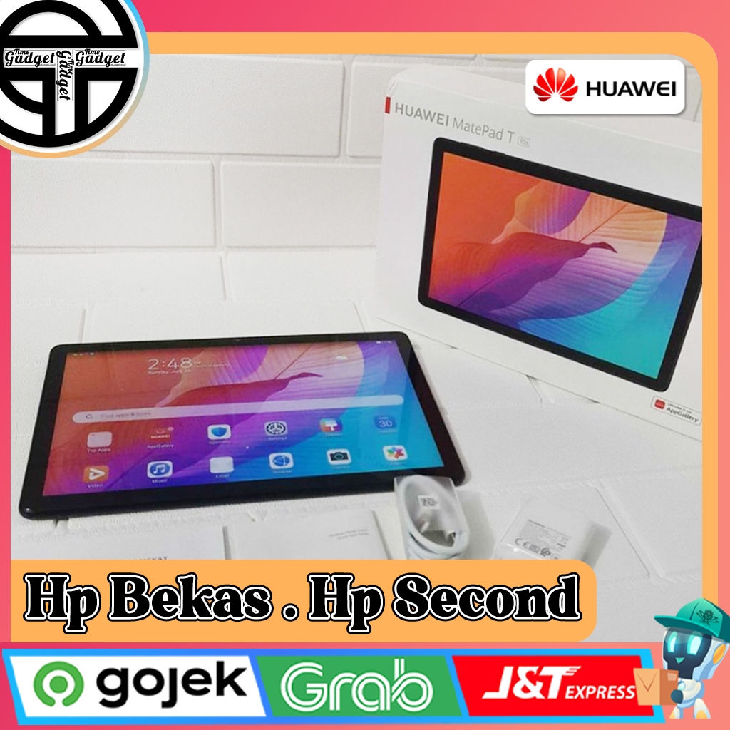 Huawei Matepad T10S Ram 4 Rom 128GB Second Original Resmi Indonesia