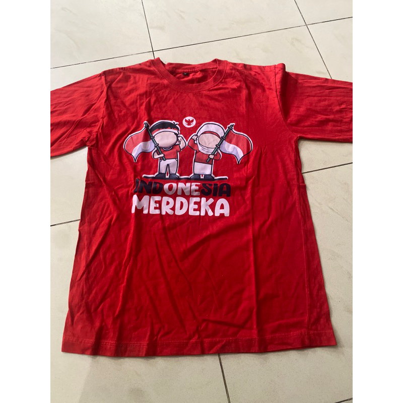 baju wanita kaos indonesia merdeka