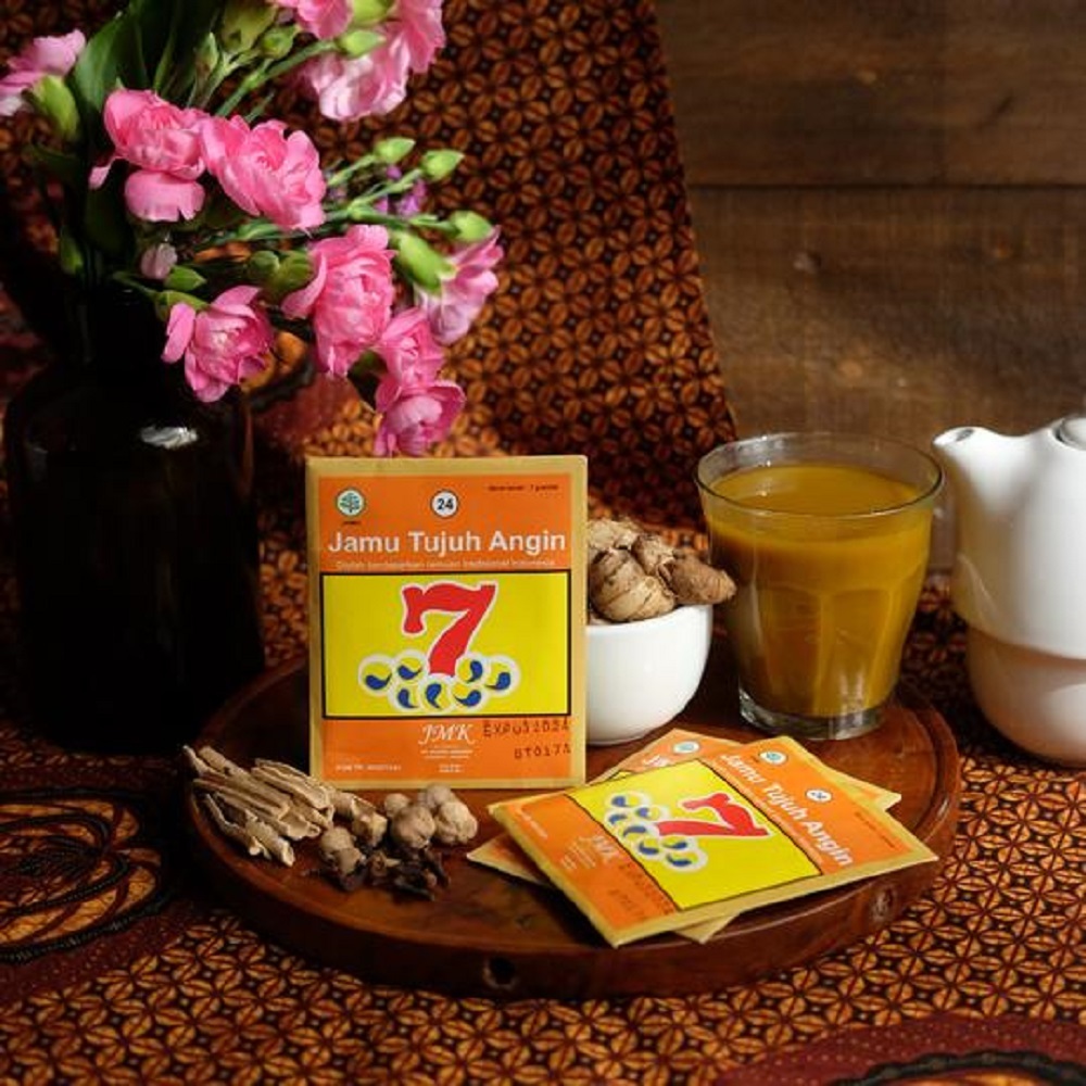 JAMU TUJUH ANGIN NYONYA MENEER JMK 25 SACHET JAMU 7 ANGIN TOLAK ANGIN MASUK ANGIN JAMU NYONYA MENEER