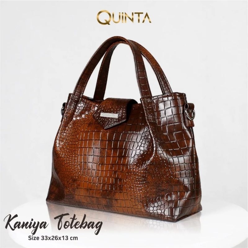 Kaniya Bag Tas Quinta Multifungsi Totebag Wanita Tas Selempang Anti Air Tas Jinjing Simpel Kekinian