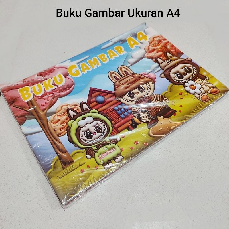 

NEW 1 Pak Buku Gambar A4 Isi 10 Pcs ( Isi 6 Lembar ) RBU