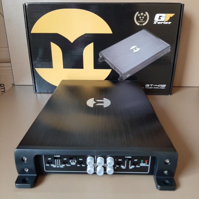 POWER 4 CHANNEL MOMENTUM GT 4112 AMPLIFIER MOMENTUM 4 CHANNEL MOMENTUM 4112