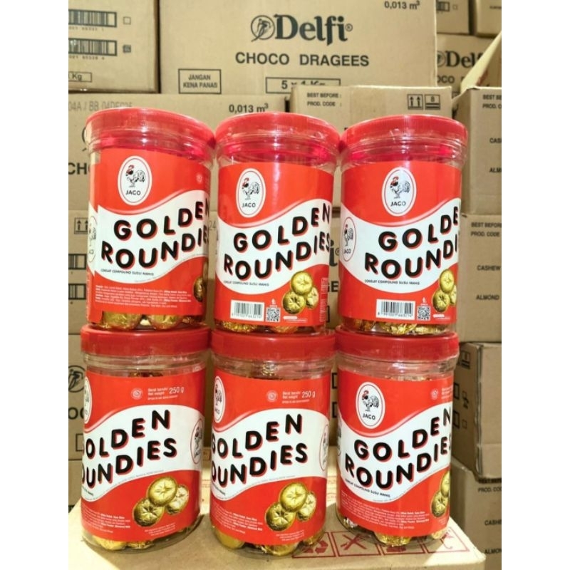 

COKLAT KOIN GOLDEN ROUNDIES JAGO 285gr