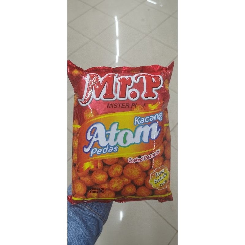 

Kacang Atom Pedes MR.P kemasan 200Gram