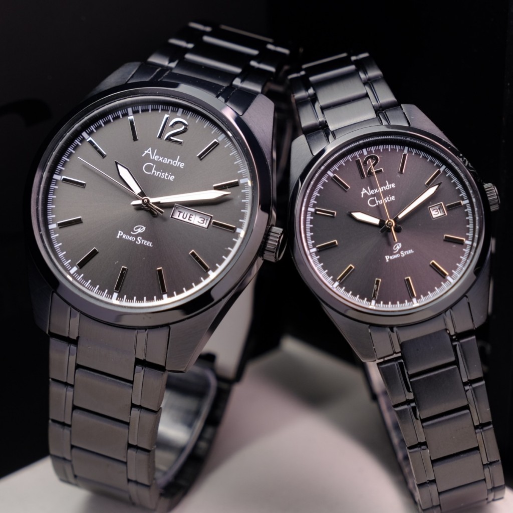 Alexandre Christie Couple Terbaru Original Warna Black - AC1012