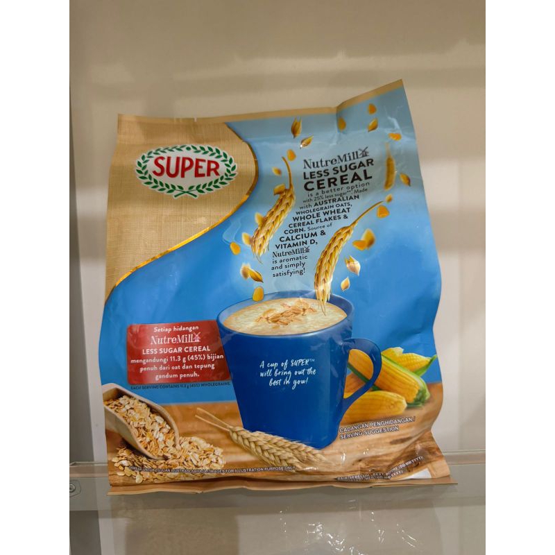 

NUTRE MILK LESS SUGAR CEREAL