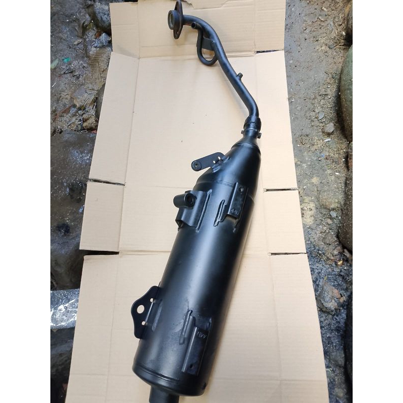 KENALPOT STANDARAN YAMAHA XEON KARBURATOR XEON LAMA ORIGINAL 44D