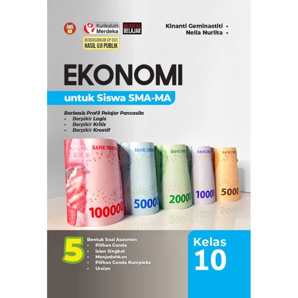 Gramedia - SMA Ekonomi Kelas 10 Kurikulum Merdeka