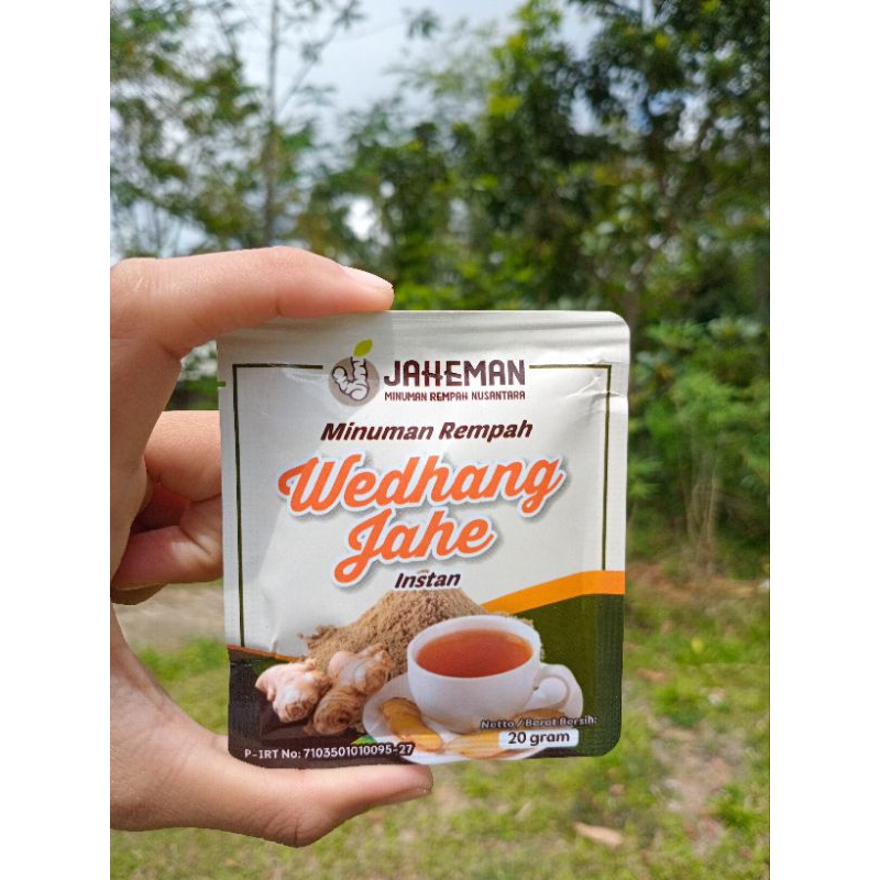 

Wedang jahe JAHEMAN Sachet