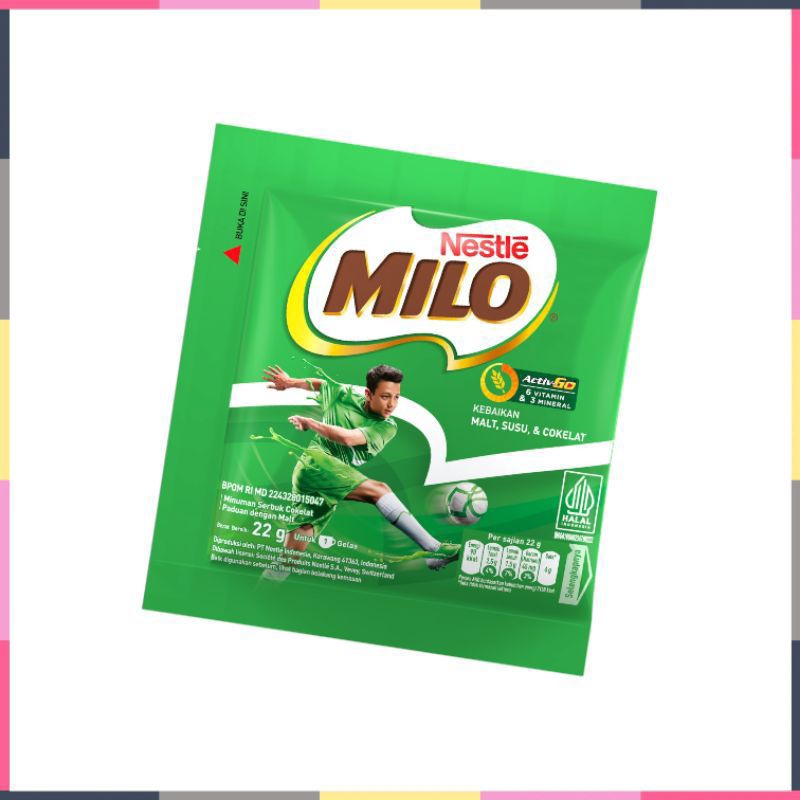 

Milo Sachet Renceng 22gr