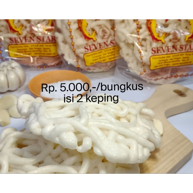 

Kerupuk Ikan Tenggiri Bangka Asli isi 2 keping