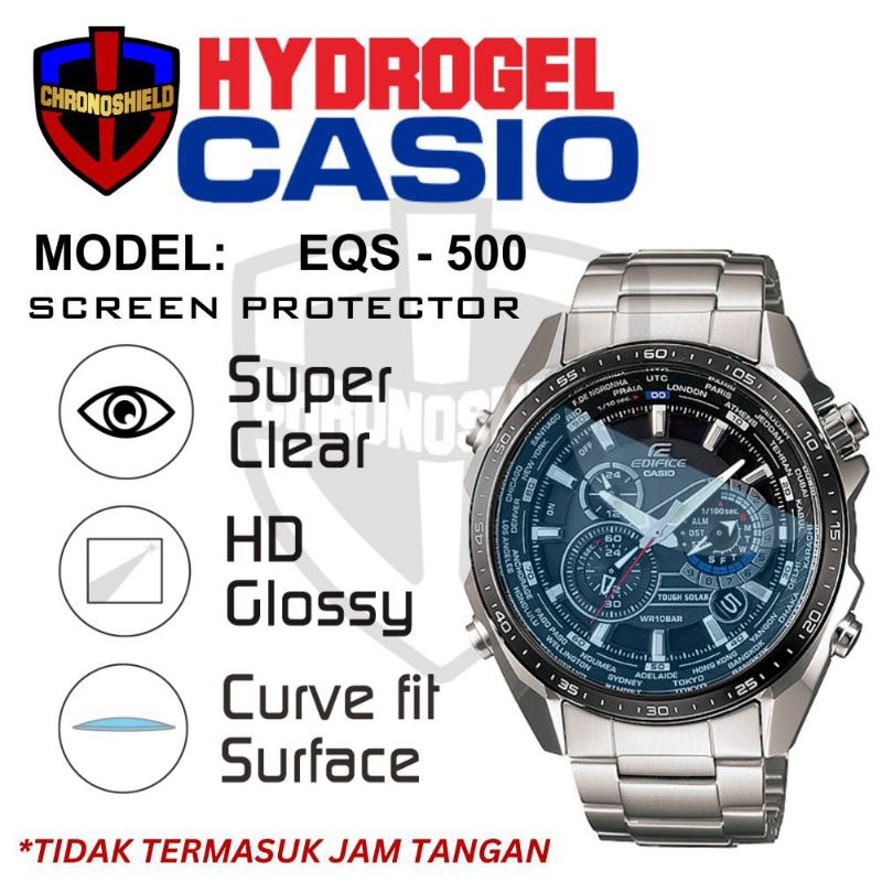 Anti Gores Jam Tangan Casio Edifice EQS500 EQS 500 Hydrogel Antigores