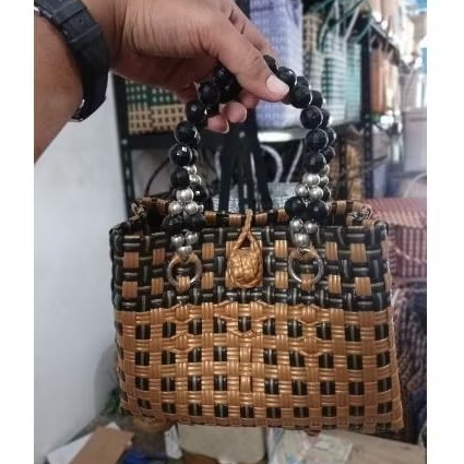 Tas Mutiara Jali Mini Elegan / Tas jali mini/ Tas mini oleh oleh khas bali / Hampers hadiah bali