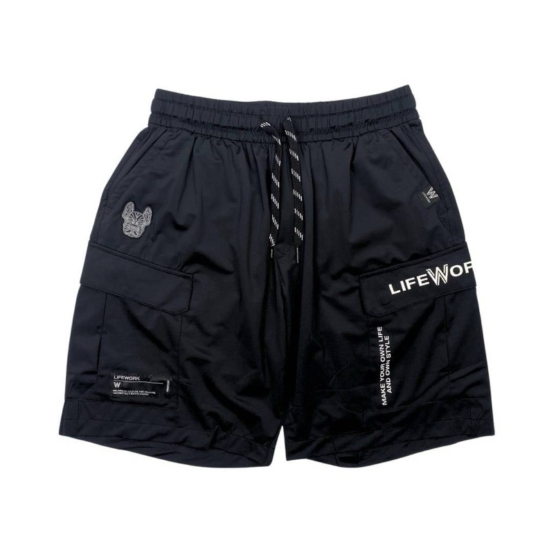 Celana Short Pants Lifework Venturi - Black