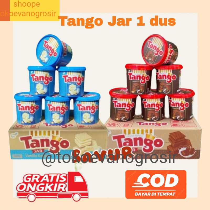 

Tango Jar 1 Karton Isi 6 Tango Ember 1 Dus Tango Kaleng 1 Kardus Wafer Tango