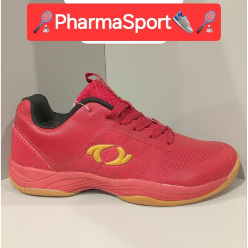 Astec FIRECREST 2 Red Gold Sepatu Badminton Original