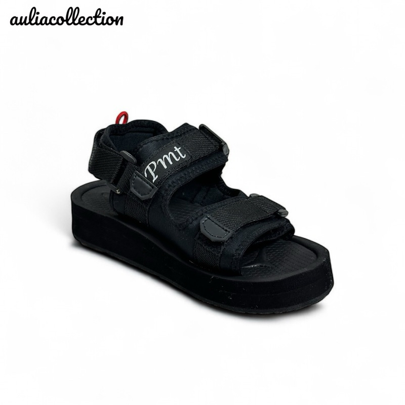Sandal Gunung Anak Tali Ban 2 PMT Sandal Anak Unisex Sandal Gunung Traveling Umur 5-10Tahun Anti-Sli