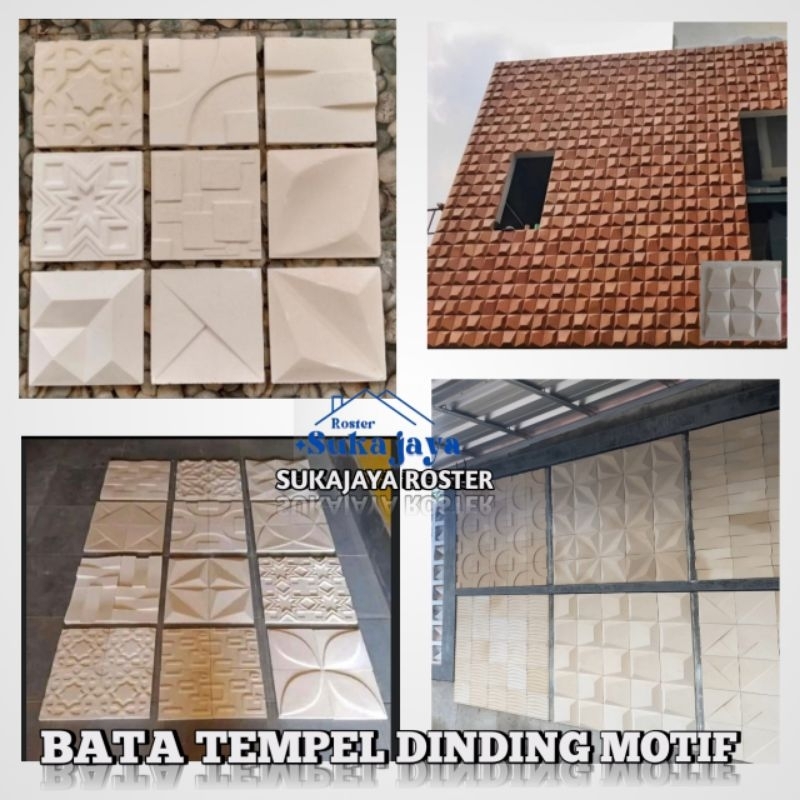 Bata tempel/Roster tempel dinding 3D/roster tempel/bata tempel/wall fanell/fanel dinding