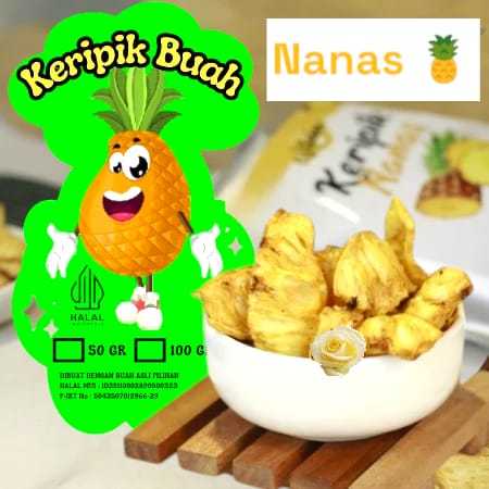 

Keripik Buah Nanas Khas Malang Kripik Nanas