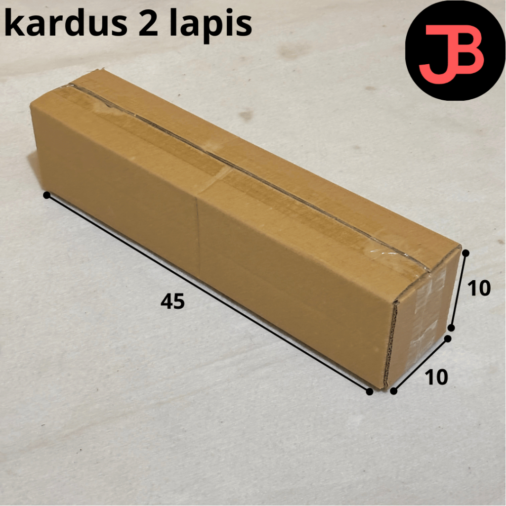

kardus siap pakai 45x10x10 tebal 2 lapis