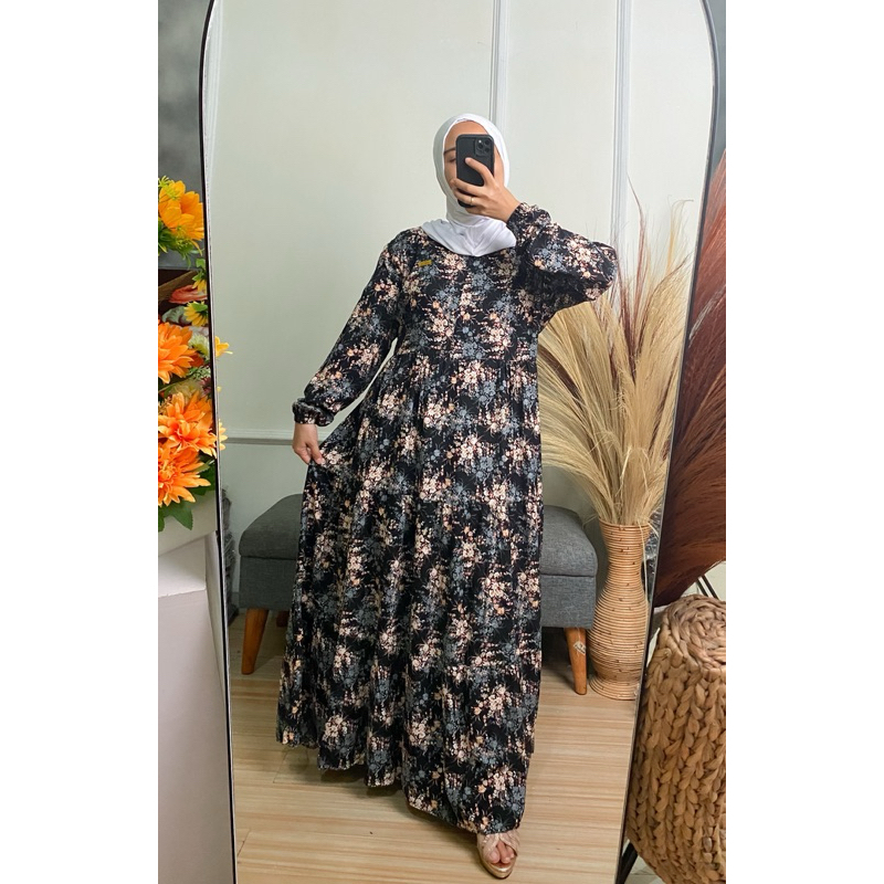 MIDI DRESS VISCOSE PREMIUM