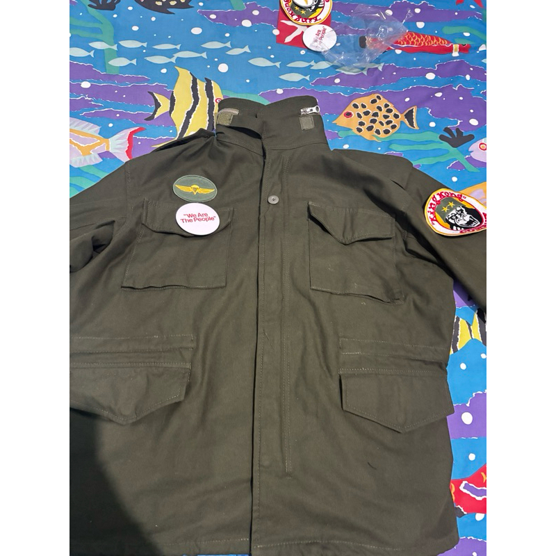 jaket m65 parka taxi driver